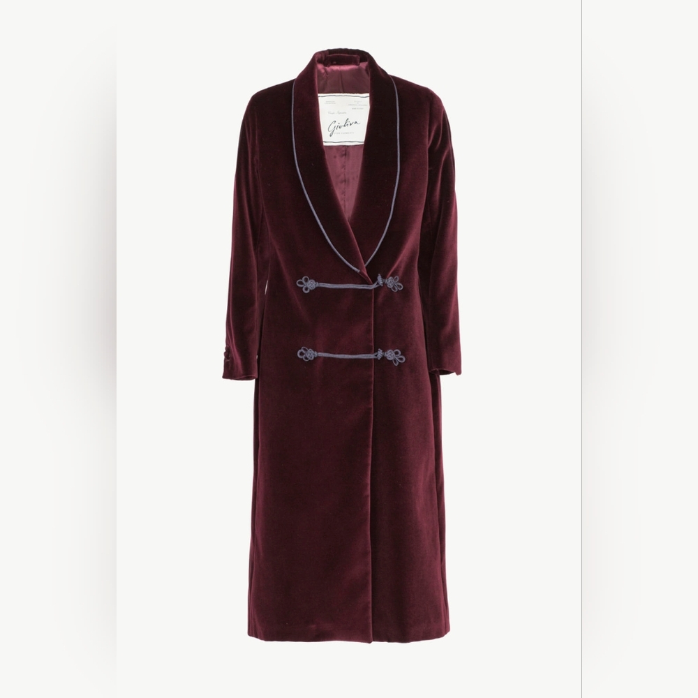 NWT Giuliva Heritage Claudia Dresscoat in Velvet SZ 44
